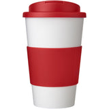 Tazza termica Americano® da 350 ml con impugnatura e coperchio ermetico personalizzato con logo - Pubblienne