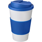 Tazza termica Americano® da 350 ml con impugnatura e coperchio ermetico personalizzato con logo - Pubblienne