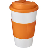 Tazza termica Americano® da 350 ml con impugnatura e coperchio ermetico personalizzato con logo - Pubblienne