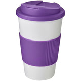 Tazza termica Americano® da 350 ml con impugnatura e coperchio ermetico personalizzato con logo - Pubblienne