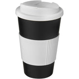 Tazza termica Americano® da 350 ml con impugnatura e coperchio ermetico personalizzato con logo - Pubblienne