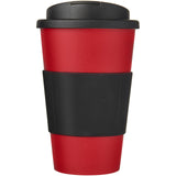 Tazza termica Americano® da 350 ml con impugnatura e coperchio ermetico personalizzato con logo - Pubblienne