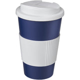 Tazza termica Americano® da 350 ml con impugnatura e coperchio ermetico personalizzato con logo - Pubblienne