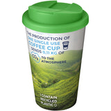 Tazza termica Brite-Americano® da 350 ml con coperchio ermetico personalizzato con logo - Pubblienne