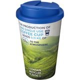 Tazza termica Brite-Americano® da 350 ml con coperchio ermetico personalizzato con logo - Pubblienne