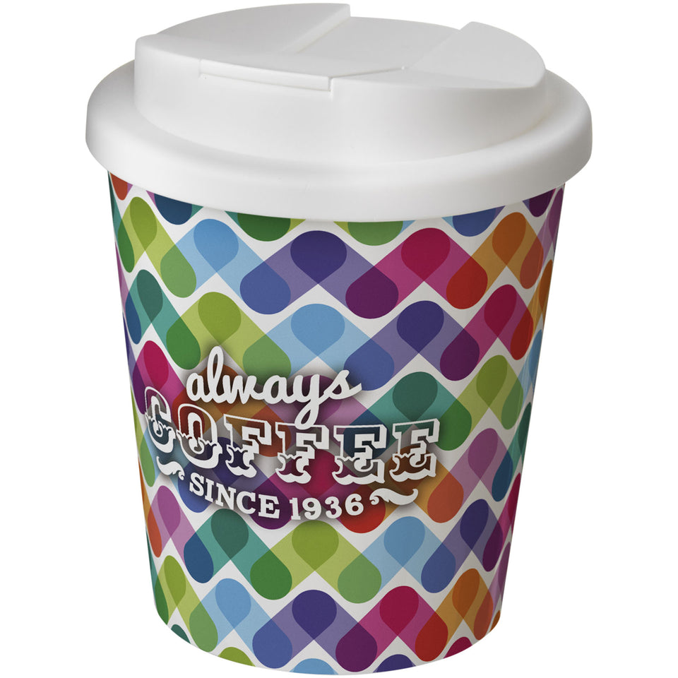 Tazza termica Brite-Americano® Espresso da 250 ml con coperchio ermetico personalizzato con logo - Pubblienne