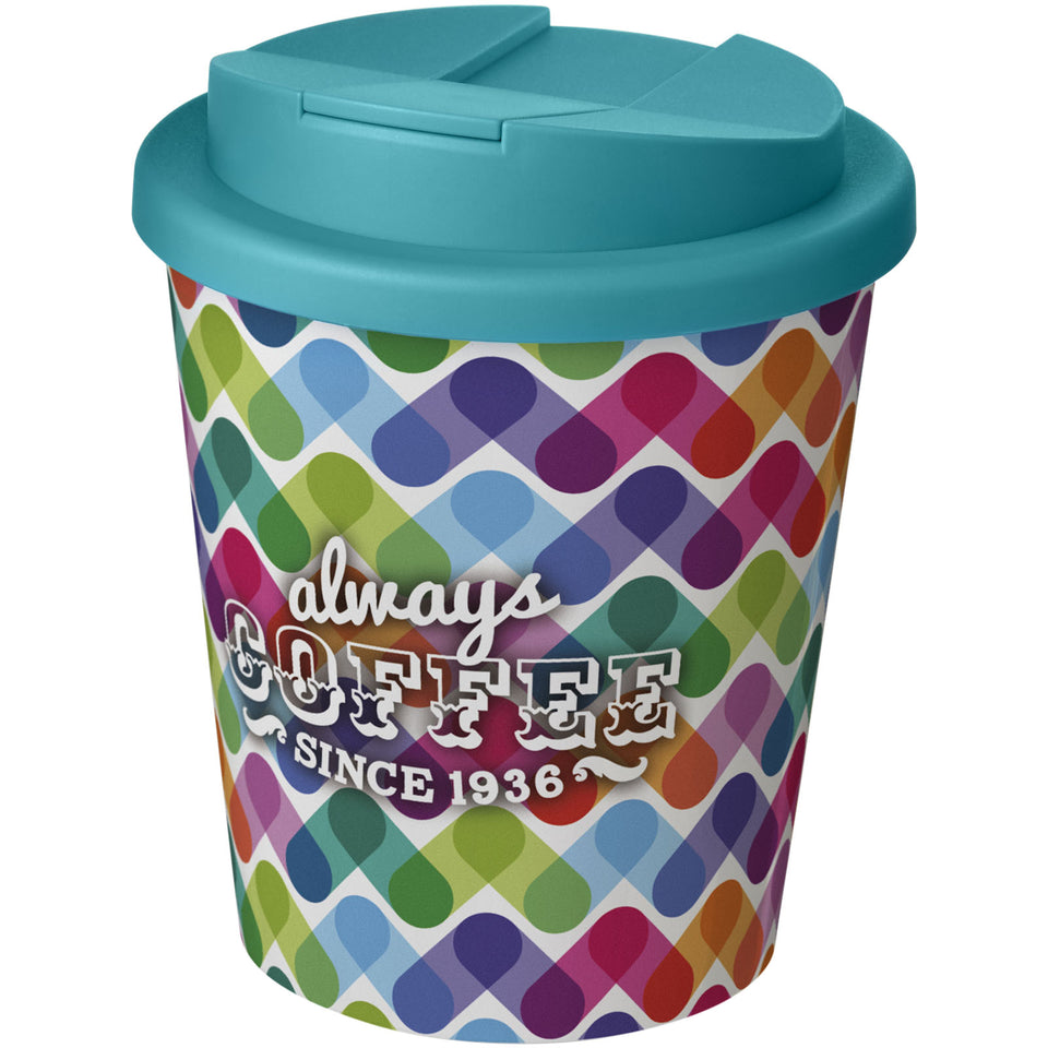 Tazza termica Brite-Americano® Espresso da 250 ml con coperchio ermetico personalizzato con logo - Pubblienne