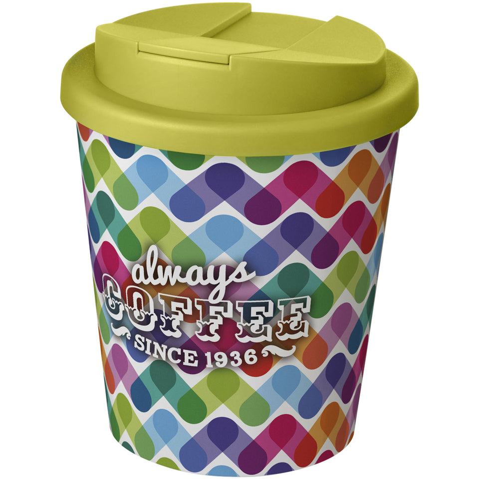 Tazza termica Brite-Americano® Espresso da 250 ml con coperchio ermetico personalizzato con logo - Pubblienne