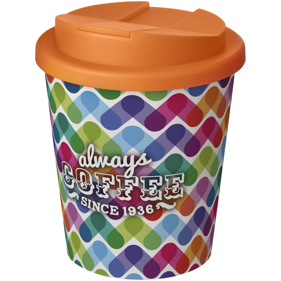 Tazza termica Brite-Americano® Espresso da 250 ml con coperchio ermetico personalizzato con logo - Pubblienne