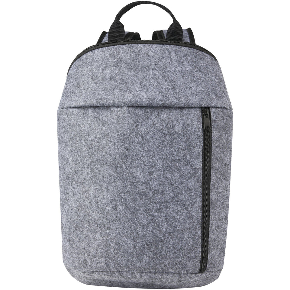 Zaino termico in feltro riciclato certificato GRS Felta - 7L personalizzato con logo - Pubblienne