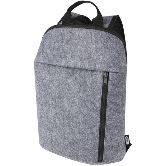 Zaino termico in feltro riciclato certificato GRS Felta - 7L personalizzato con logo - Pubblienne
