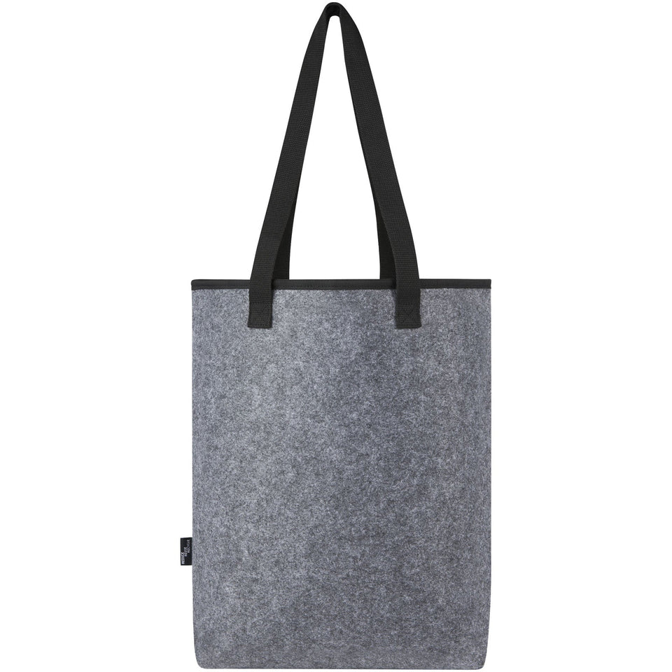 Tote bag termica in feltro riciclato certificato GRS Felta - 12L personalizzato con logo - Pubblienne
