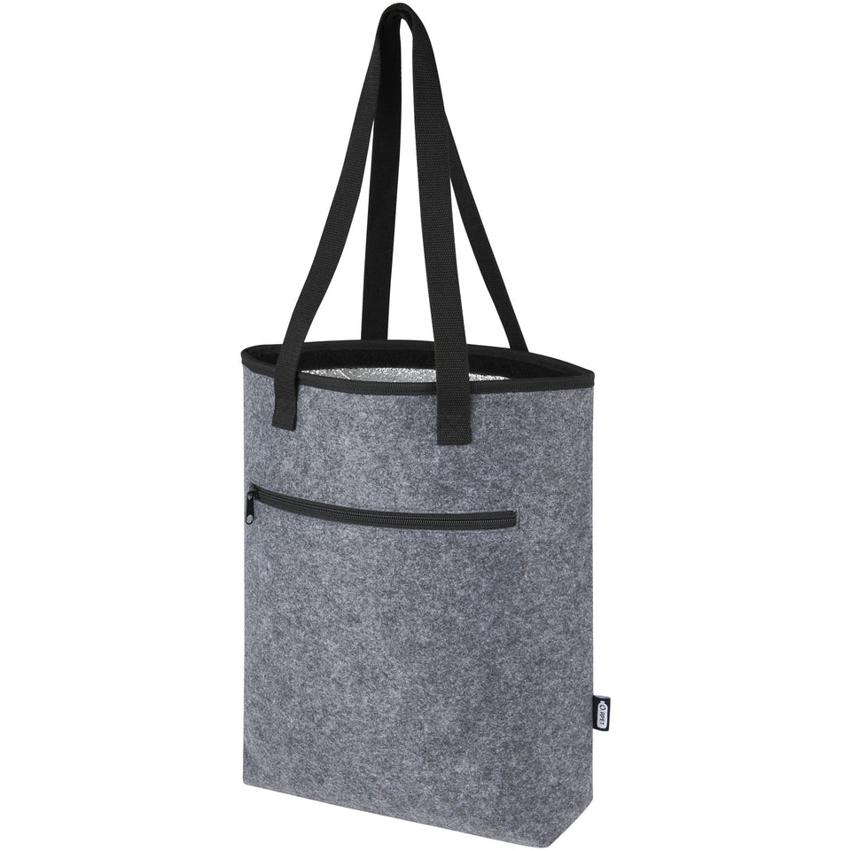 Tote bag termica in feltro riciclato certificato GRS Felta - 12L personalizzato con logo - Pubblienne
