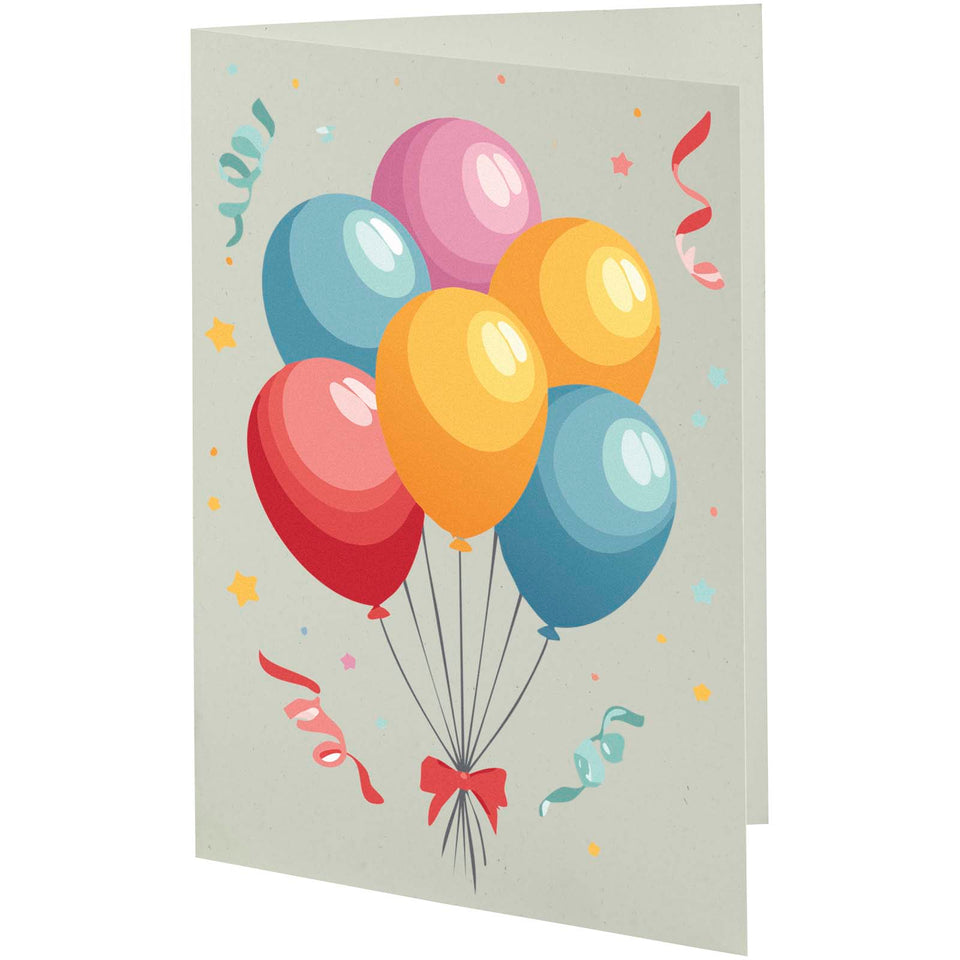 Biglietto di auguri formato A5 Herald personalizzato con logo - Pubblienne
