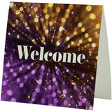 Biglietto di auguri di forma quadrata Herald personalizzato con logo - Pubblienne