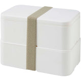 Portavivande a doppio scomparto 700+700 ml MIYO POP personalizzato con logo - Pubblienne