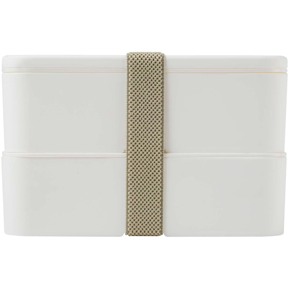 Portavivande a doppio scomparto 700+700 ml MIYO POP personalizzato con logo - Pubblienne