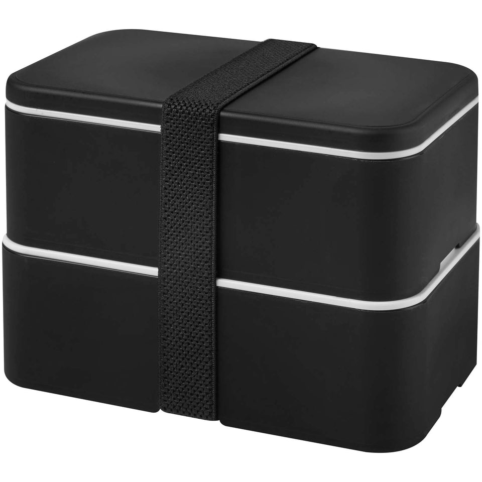 Portavivande a doppio scomparto 700+700 ml MIYO POP personalizzato con logo - Pubblienne