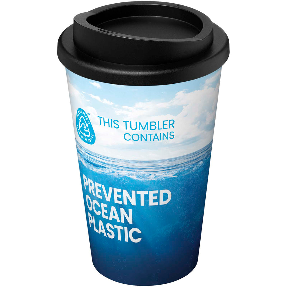 Bicchiere termico da 350 ml Brite-Americano® POP personalizzato con logo - Pubblienne