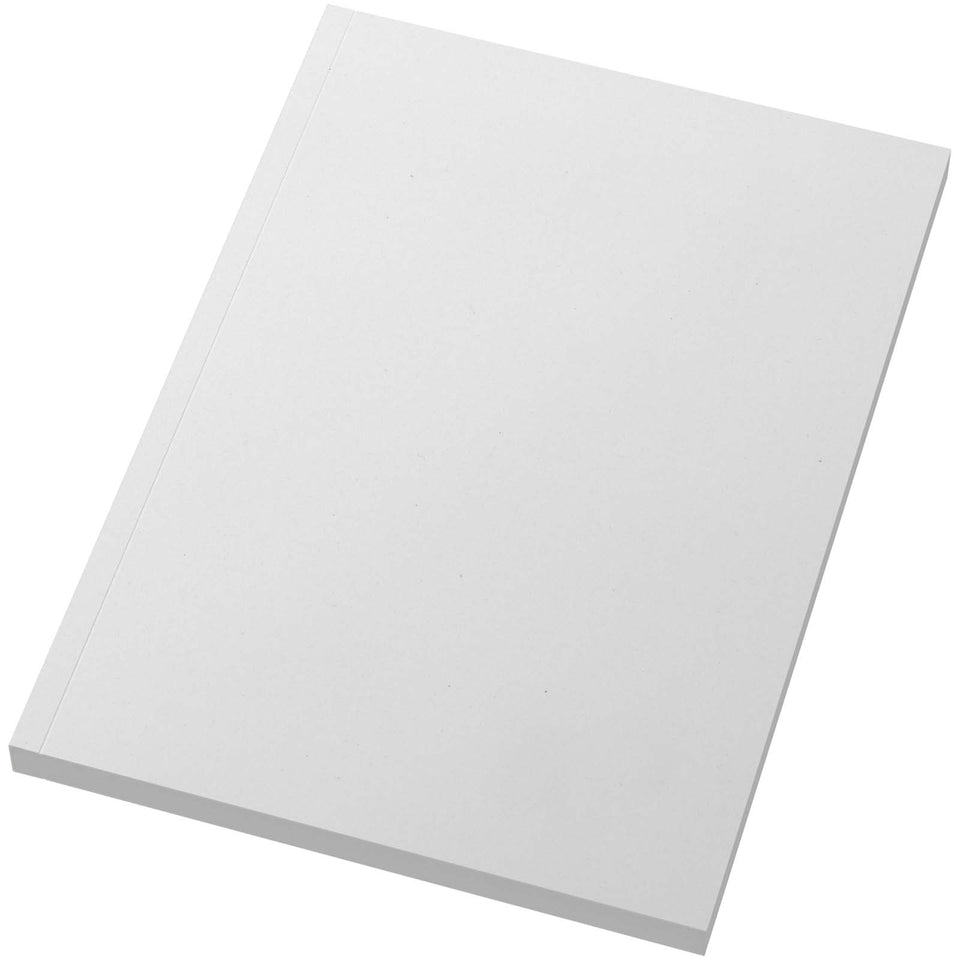 Blocco note formato A5 con copertina morbida in materiale riciclato e 100 fogli Novella Austen personalizzato con logo - Pubblienne