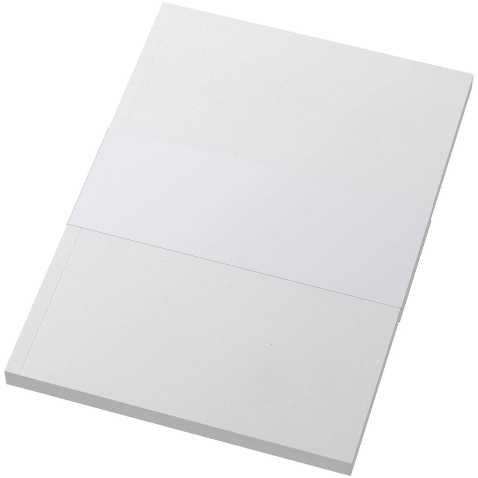 Blocco note formato A5 con copertina morbida in materiale riciclato e 100 fogli Novella Austen personalizzato con logo - Pubblienne