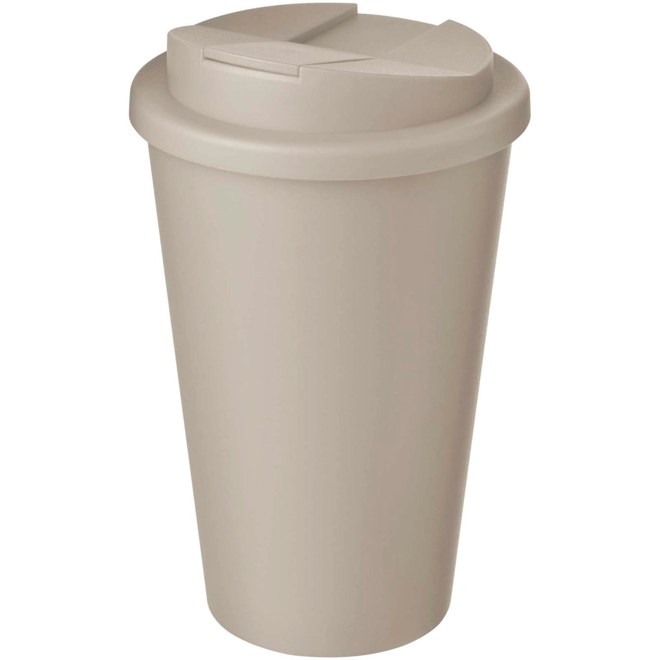 Bicchiere isolato Americano® POP da 350 ml con coperchio ermetico personalizzato con logo - Pubblienne