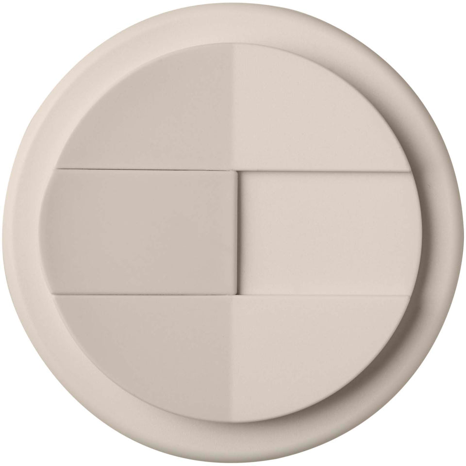 Bicchiere isolato Americano® POP da 350 ml con coperchio ermetico personalizzato con logo - Pubblienne
