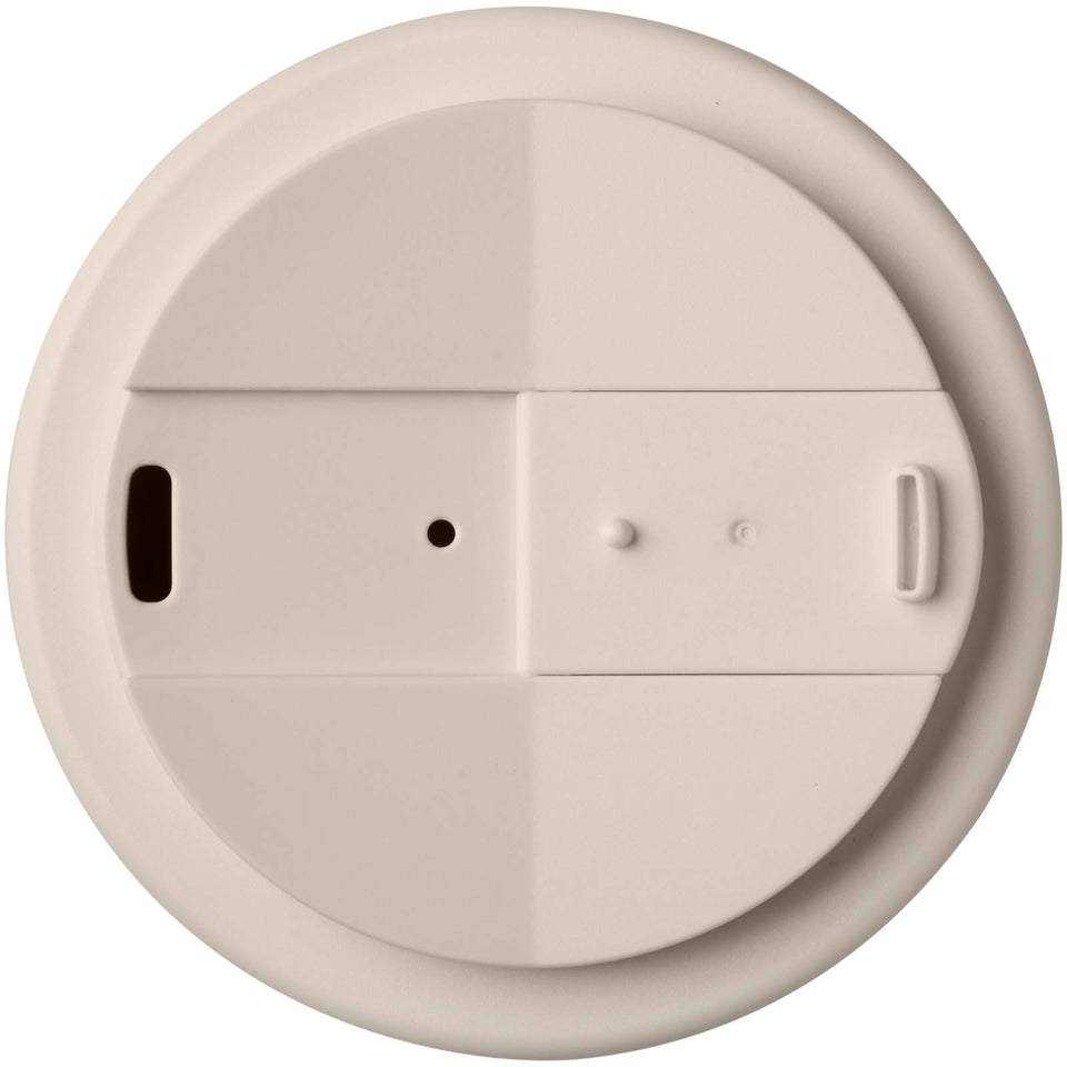 Bicchiere isolato Americano® POP da 350 ml con coperchio ermetico personalizzato con logo - Pubblienne