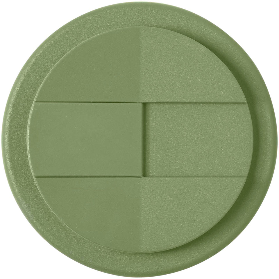Bicchiere isolato Americano® POP da 350 ml con coperchio ermetico personalizzato con logo - Pubblienne