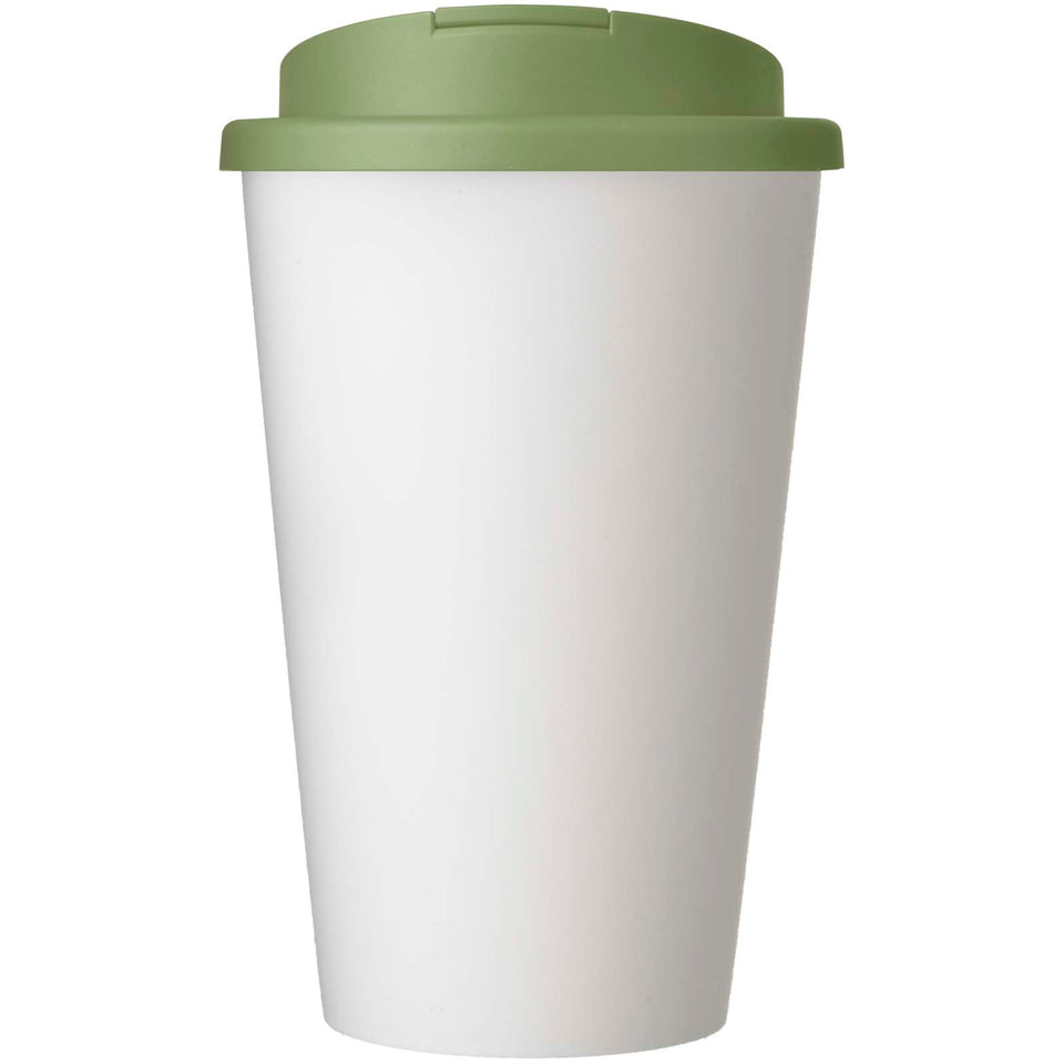 Bicchiere isolato Brite-Americano® POP da 350 ml con coperchio ermetico personalizzato con logo - Pubblienne