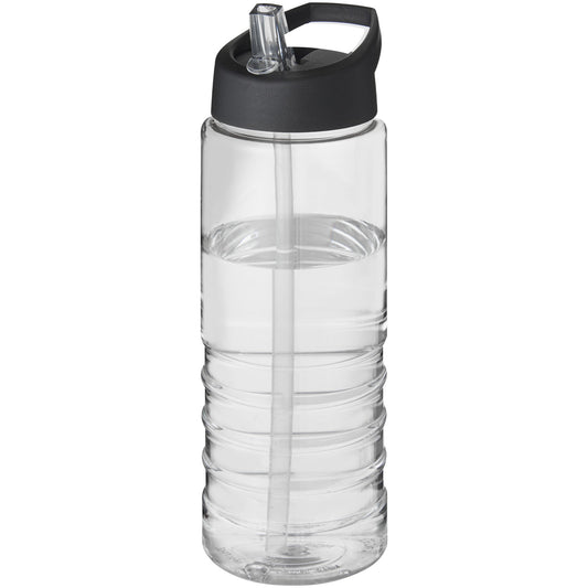 Borraccia sportiva H2O Active® Treble da 750 ml con coperchio con beccuccio personalizzato con logo - Pubblienne