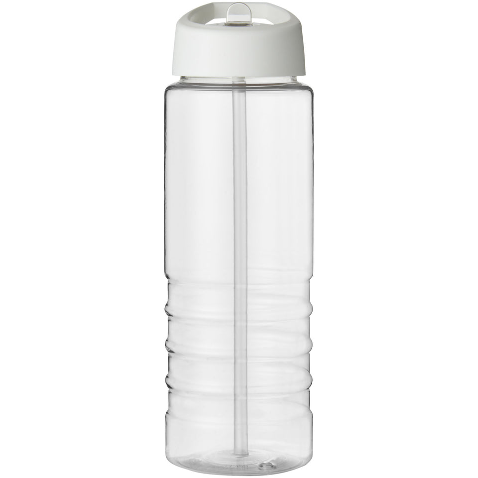 Borraccia sportiva H2O Active® Treble da 750 ml con coperchio con beccuccio personalizzato con logo - Pubblienne