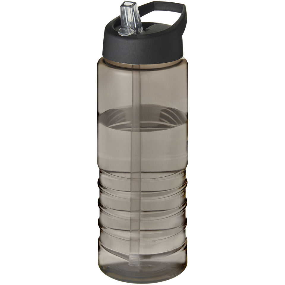 Borraccia sportiva H2O Active® Treble da 750 ml con coperchio con beccuccio personalizzato con logo - Pubblienne