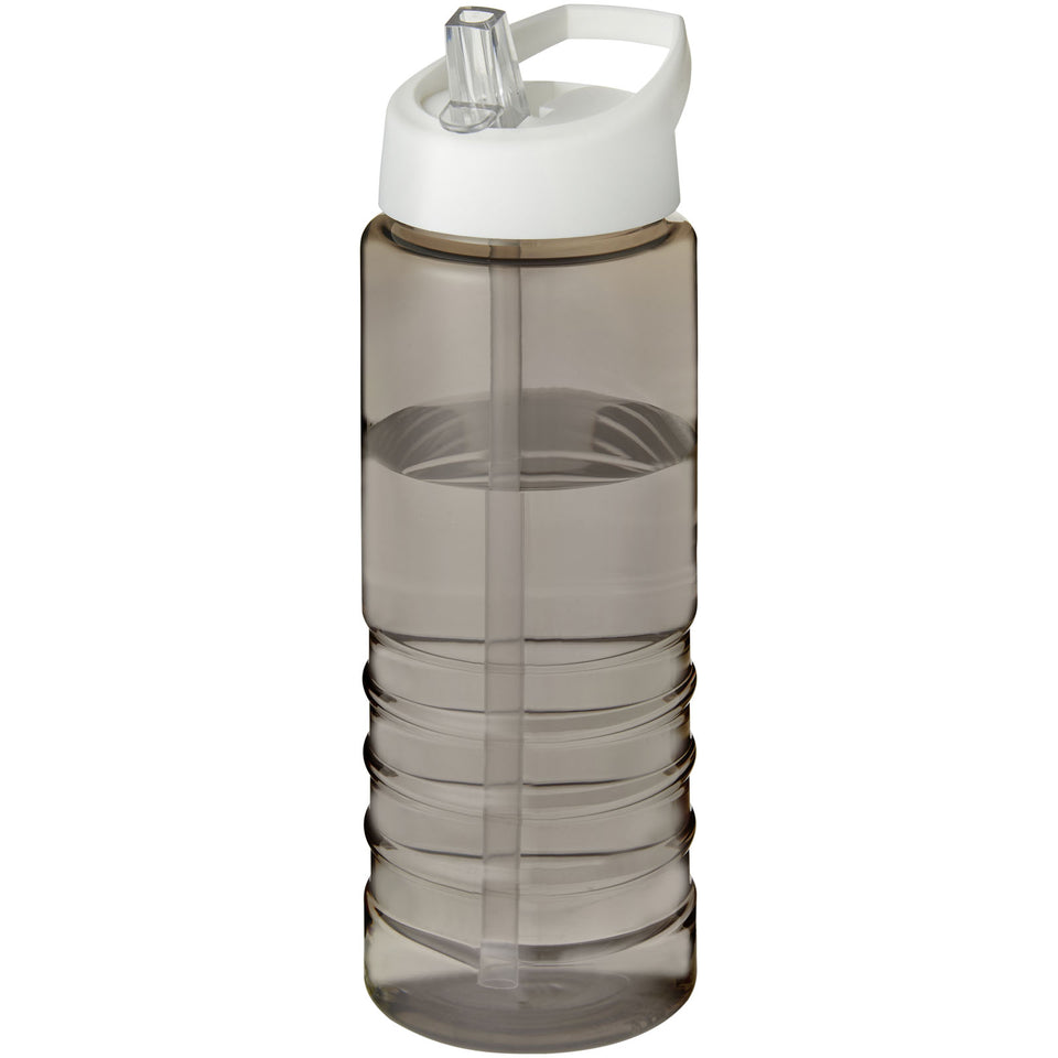 Borraccia sportiva H2O Active® Treble da 750 ml con coperchio con beccuccio personalizzato con logo - Pubblienne