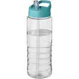 Borraccia sportiva H2O Active® Treble da 750 ml con coperchio con beccuccio personalizzato con logo - Pubblienne