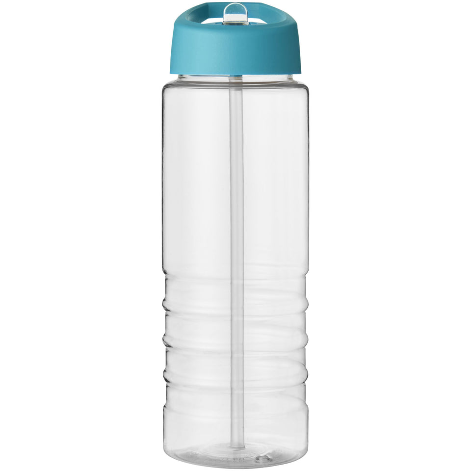Borraccia sportiva H2O Active® Treble da 750 ml con coperchio con beccuccio personalizzato con logo - Pubblienne