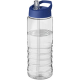 Borraccia sportiva H2O Active® Treble da 750 ml con coperchio con beccuccio personalizzato con logo - Pubblienne