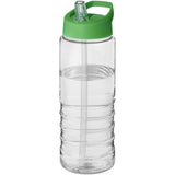 Borraccia sportiva H2O Active® Treble da 750 ml con coperchio con beccuccio personalizzato con logo - Pubblienne