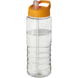 Borraccia sportiva H2O Active® Treble da 750 ml con coperchio con beccuccio personalizzato con logo - Pubblienne