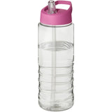 Borraccia sportiva H2O Active® Treble da 750 ml con coperchio con beccuccio personalizzato con logo - Pubblienne