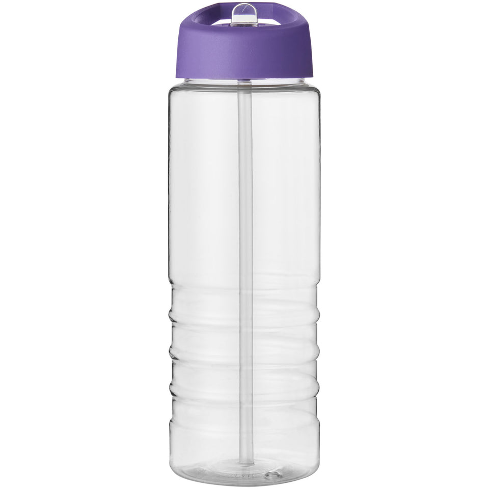 Borraccia sportiva H2O Active® Treble da 750 ml con coperchio con beccuccio personalizzato con logo - Pubblienne