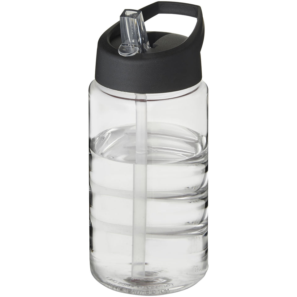 Borraccia sportiva H2O Active® Bop da 500 ml con coperchio con beccuccio personalizzato con logo - Pubblienne