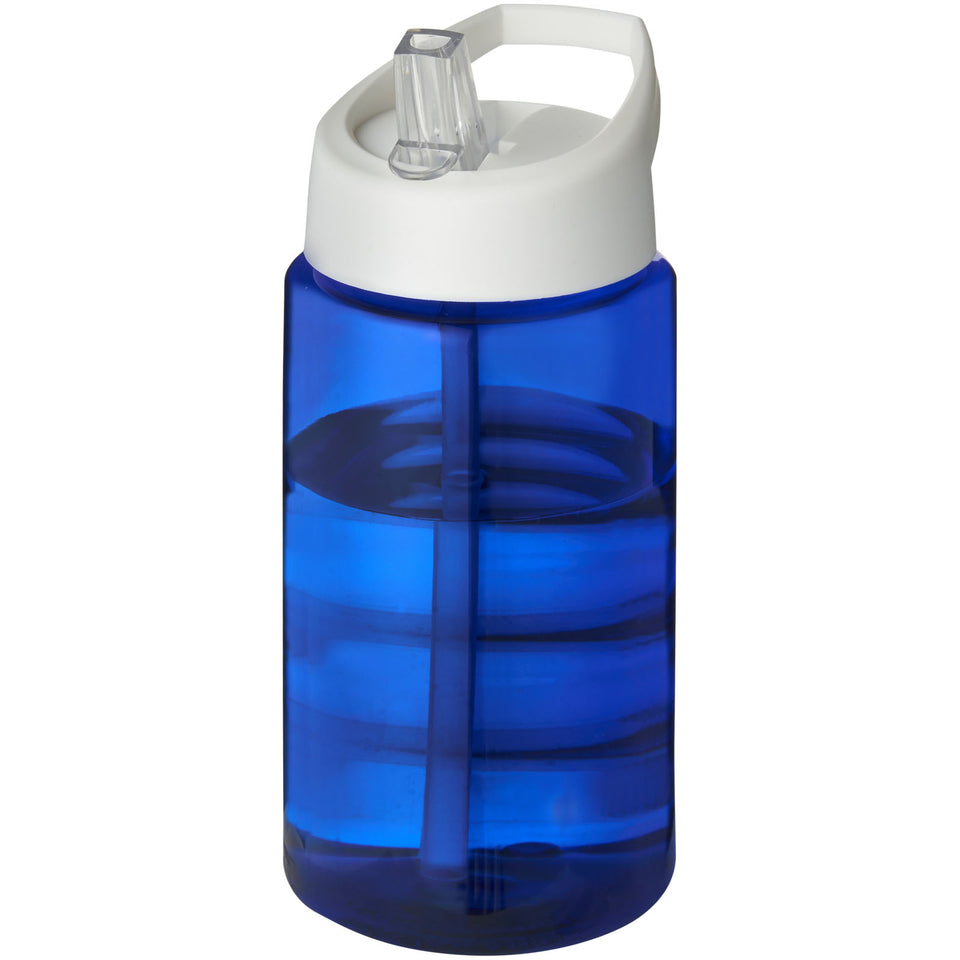 Borraccia sportiva H2O Active® Bop da 500 ml con coperchio con beccuccio personalizzato con logo - Pubblienne