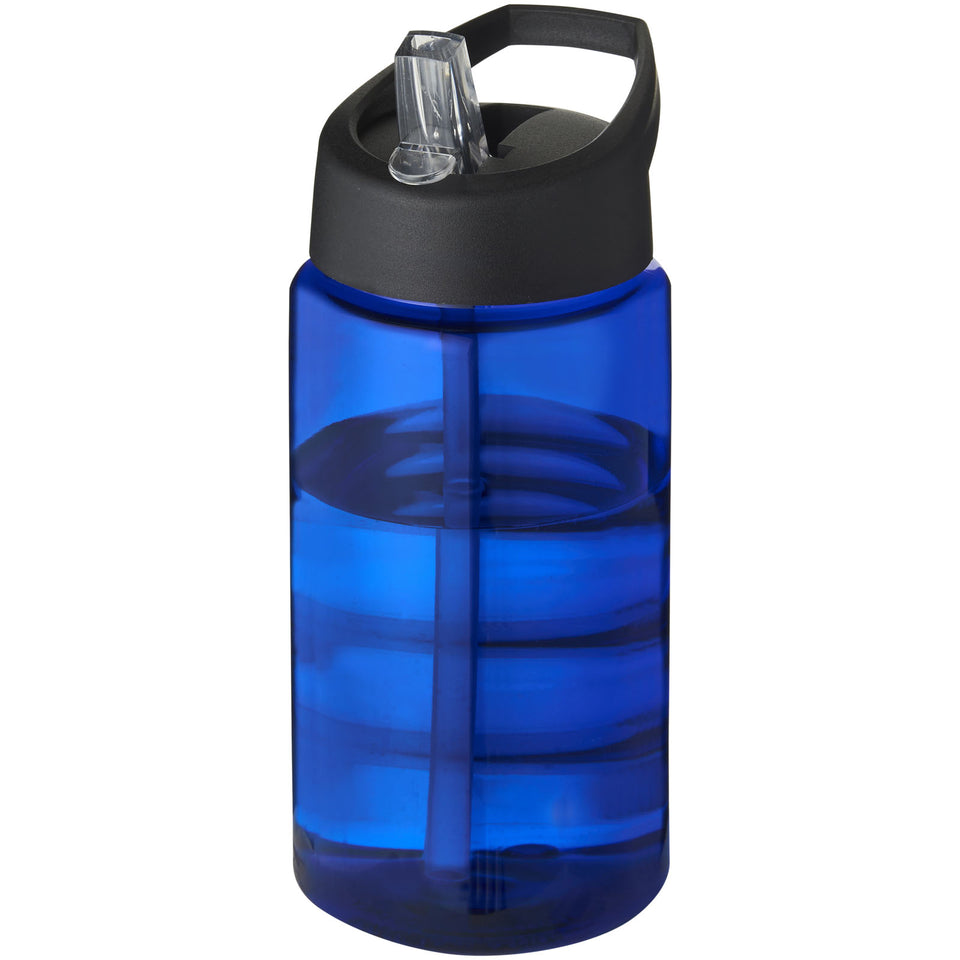 Borraccia sportiva H2O Active® Bop da 500 ml con coperchio con beccuccio personalizzato con logo - Pubblienne