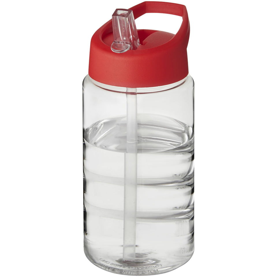 Borraccia sportiva H2O Active® Bop da 500 ml con coperchio con beccuccio personalizzato con logo - Pubblienne