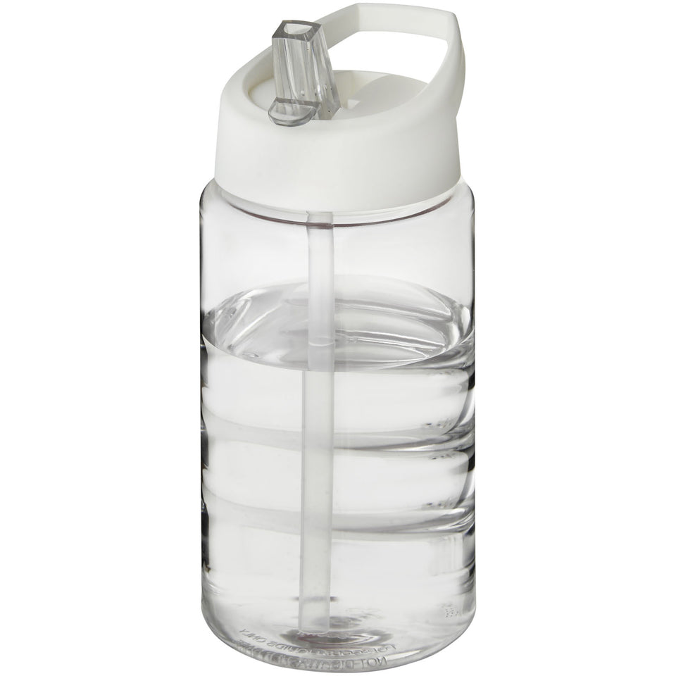 Borraccia sportiva H2O Active® Bop da 500 ml con coperchio con beccuccio personalizzato con logo - Pubblienne
