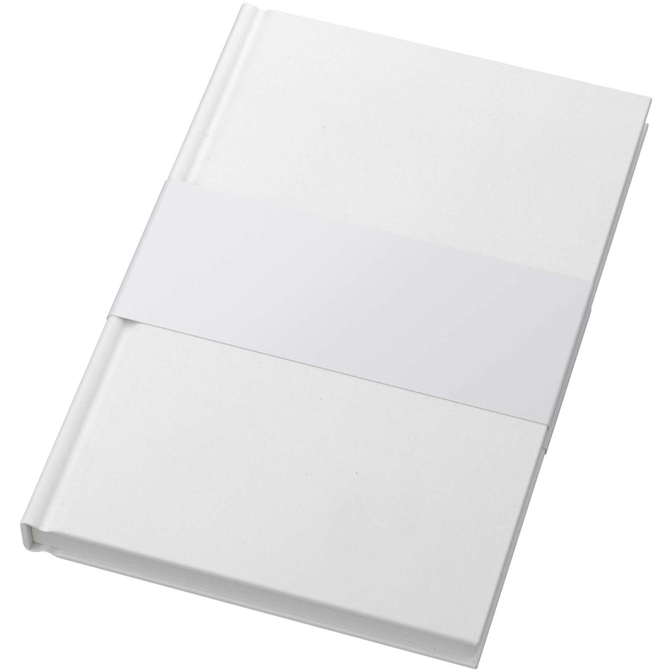 Taccuino Novella Brontë in formato A5 con copertina rigida in carta riciclata - 100 fogli personalizzato con logo - Pubblienne