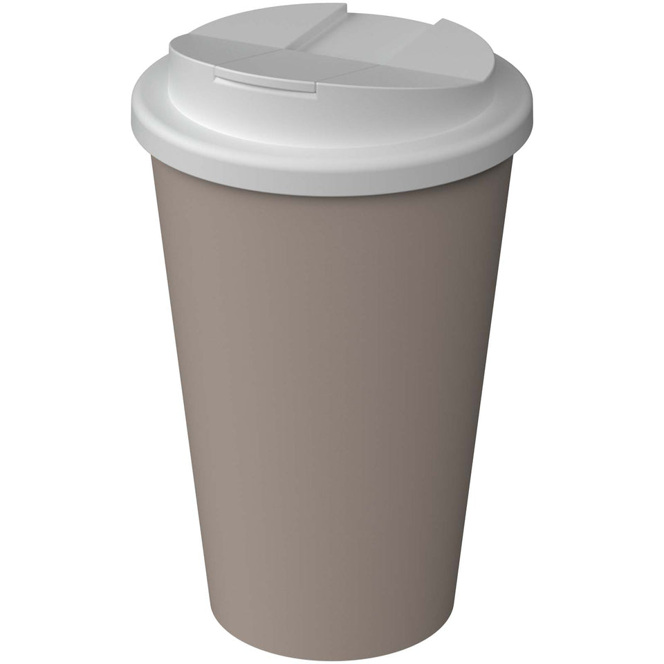 Bicchiere termico Americano® Infiniti da 350 ml con coperchio ermetico personalizzato con logo - Pubblienne