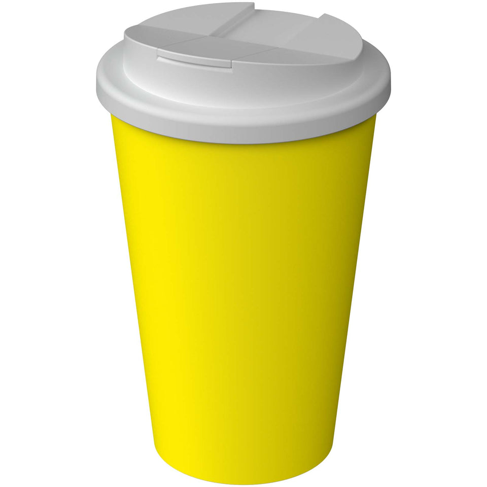 Bicchiere termico Americano® Infiniti da 350 ml con coperchio ermetico personalizzato con logo - Pubblienne