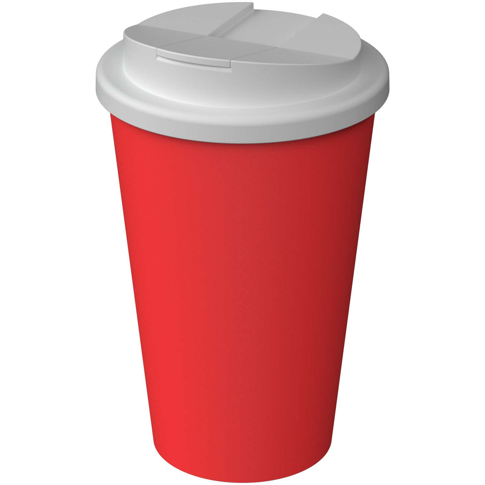 Bicchiere termico Americano® Infiniti da 350 ml con coperchio ermetico personalizzato con logo - Pubblienne
